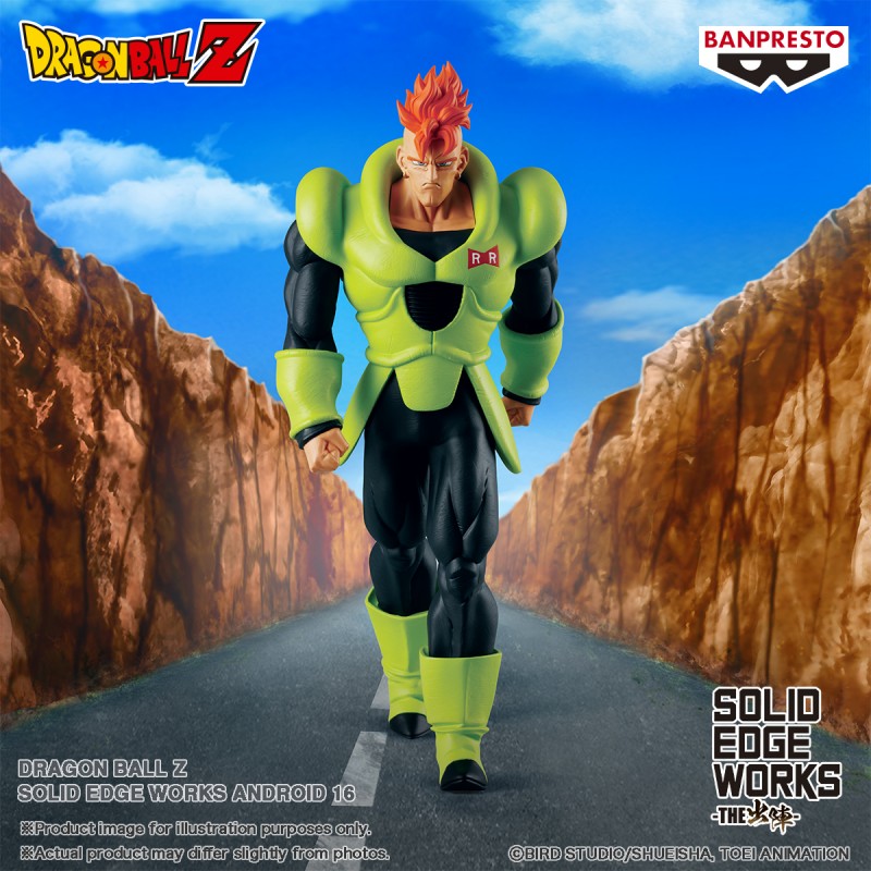 figurine Banpresto Android 16 Solid Edge Works