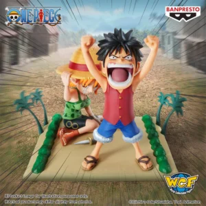 Figurine Monkey D. Luffy & Nami - WCF Log Stories