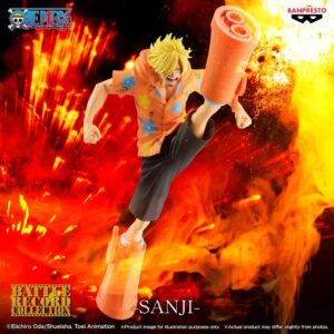 Visuel promotionnel de la figurine Sanji Battle Record Collection II de One Piece par Banpresto
