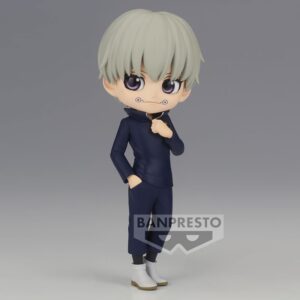 Figurine Toge Inumaki Q Posket Ver. A de Jujutsu Kaisen par Banpresto sur fond blanc