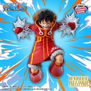 Visuel promotionnel de la figurine Luffy Battle Record Collection de One Piece par Banpresto