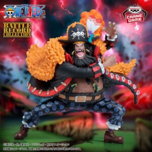 Visuel promotionnel de la figurine Barbe Noire Battle Record Collection de One Piece par Banpresto