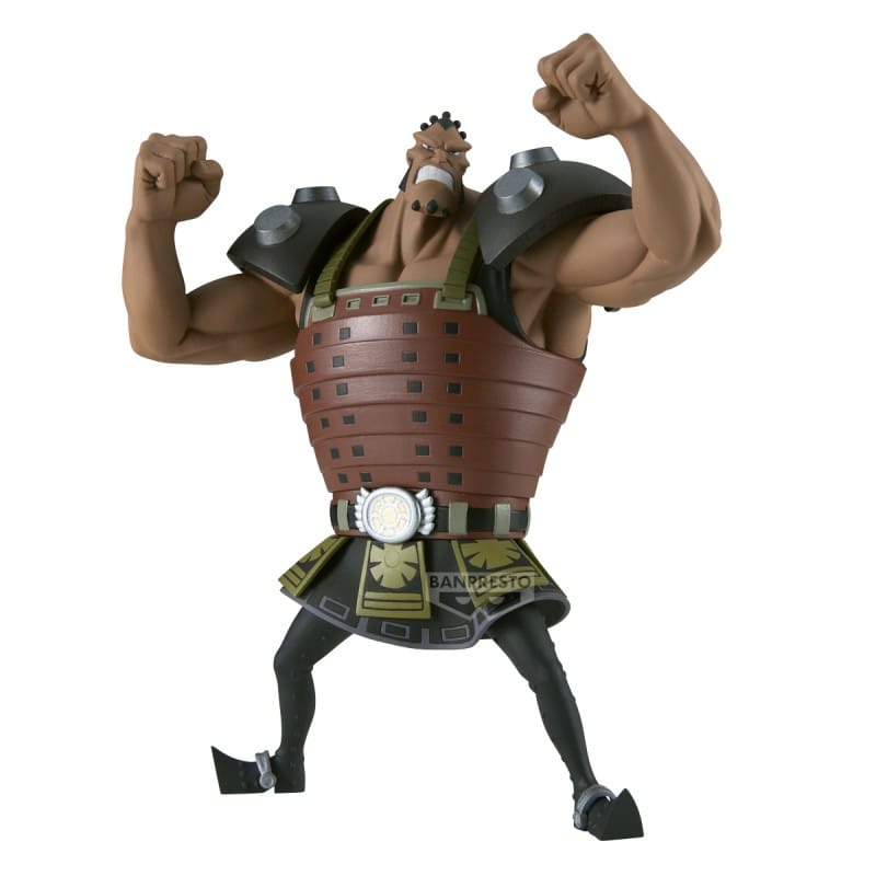 Figurine Jozu Battle Record Collection de One Piece par Banpresto sur fond blanc