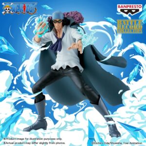 Visuel promotionnel de la figurine Kuzan Battle Record Collection de One Piece par Banpresto