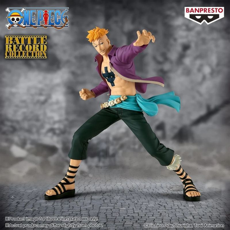 Visuel promotionnel de la figurine Marco Battle Record Collection de One Piece par Banpresto