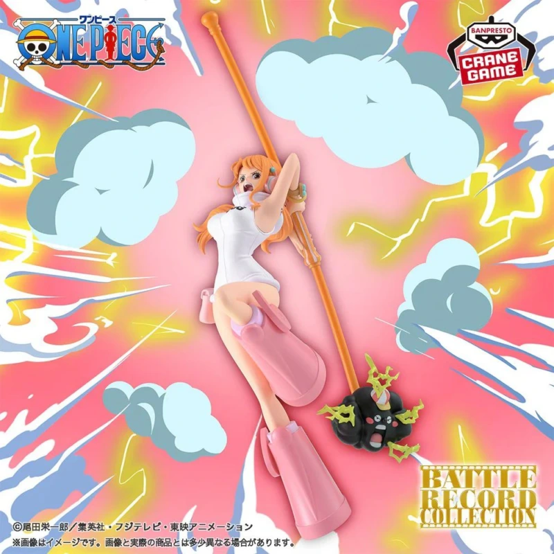 Visuel promotionnel de la figurine Nami Battle Record Collection de One Piece par Banpresto