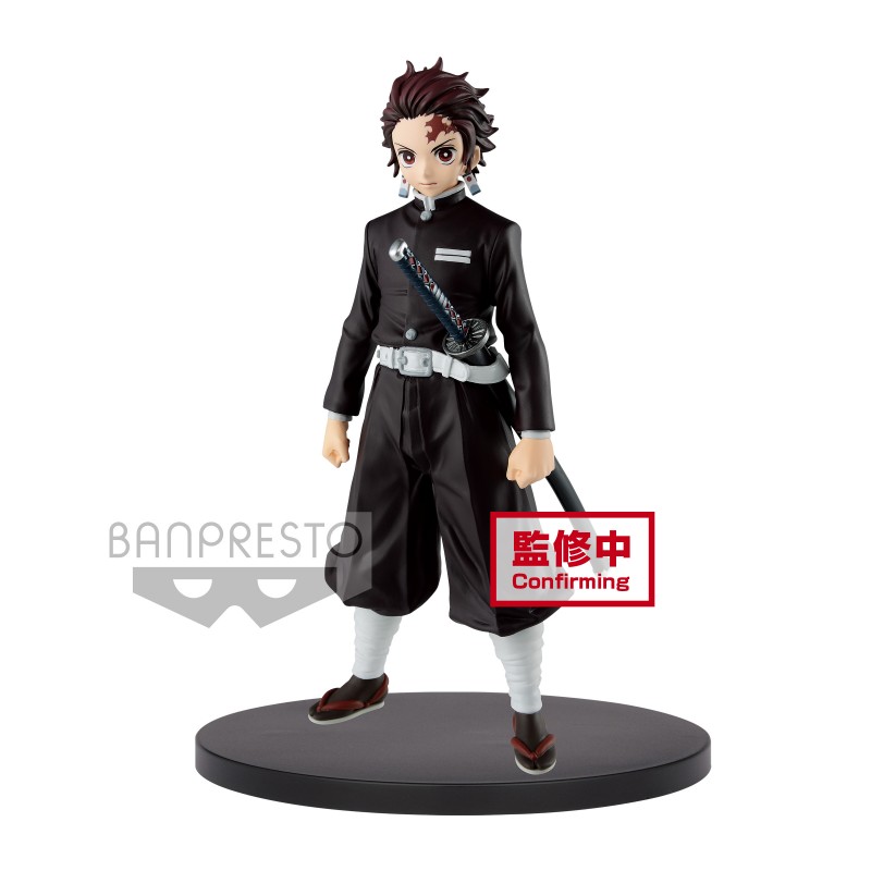 Figurine Tanjiro Kamado Figure Vol.6 de Demon Slayer: Kimetsu no Yaiba par Banpresto sur fond blanc