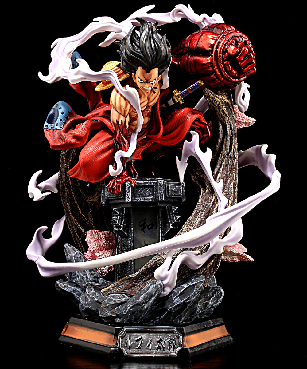 Figurine de Monkey D. Luffy représentant l’univers One Piece