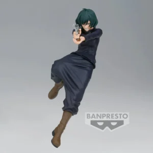 Visuel promotionnel de la figurine Mai Zenin Jufutsu no Waza de Jujutsu Kaisen par Banpresto