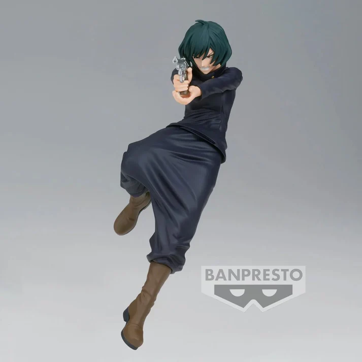 Visuel promotionnel de la figurine Mai Zenin Jufutsu no Waza de Jujutsu Kaisen par Banpresto