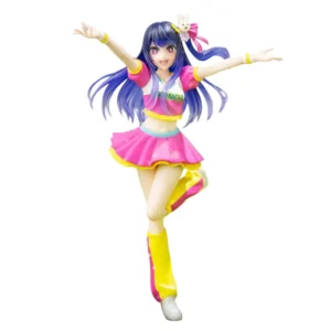 Figurine Hoshino Ai Vivit Cheerleading Ver. de Oshi no Ko par Banpresto sur fond blanc