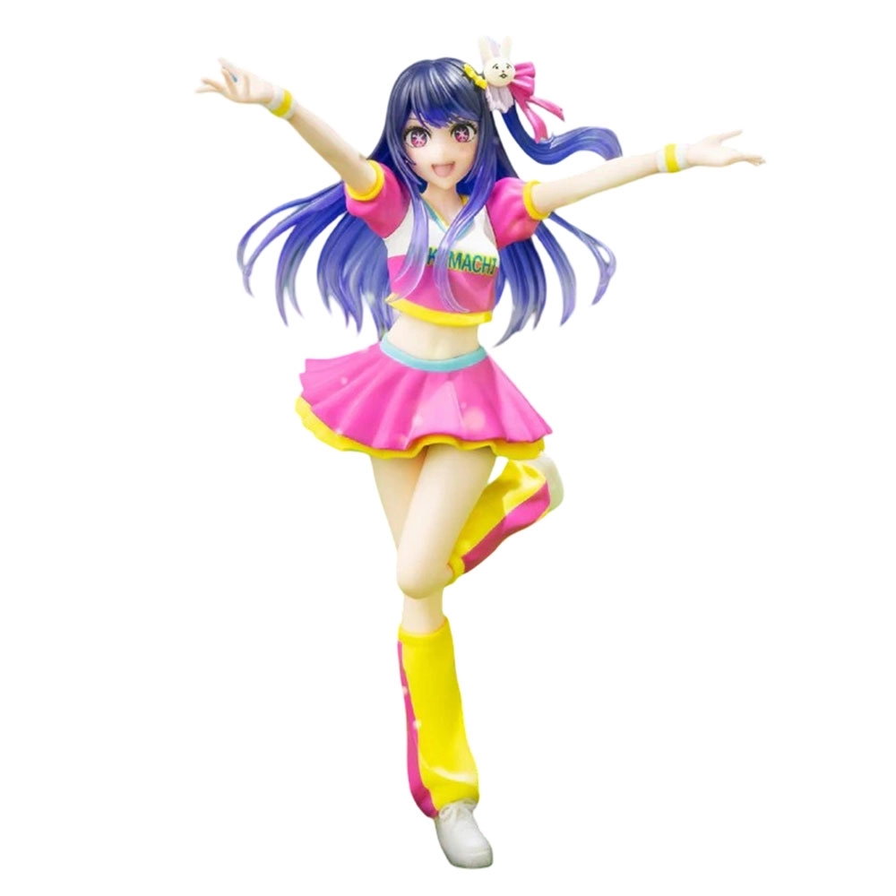 Figurine Hoshino Ai Vivit Cheerleading Ver. de Oshi no Ko par Banpresto sur fond blanc
