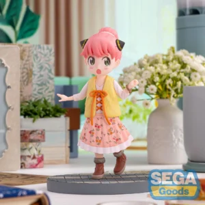 Visuel promotionnel de la figurine Anya Forger Stylish Look Vol.3 Luminasta de Spy × Family par SEGA