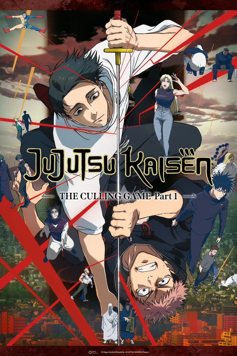 Jujutsu Kaisen The Culling Game Part 1 Visuel officiel de Jujutsu Kaisen The Culling Game Part 1